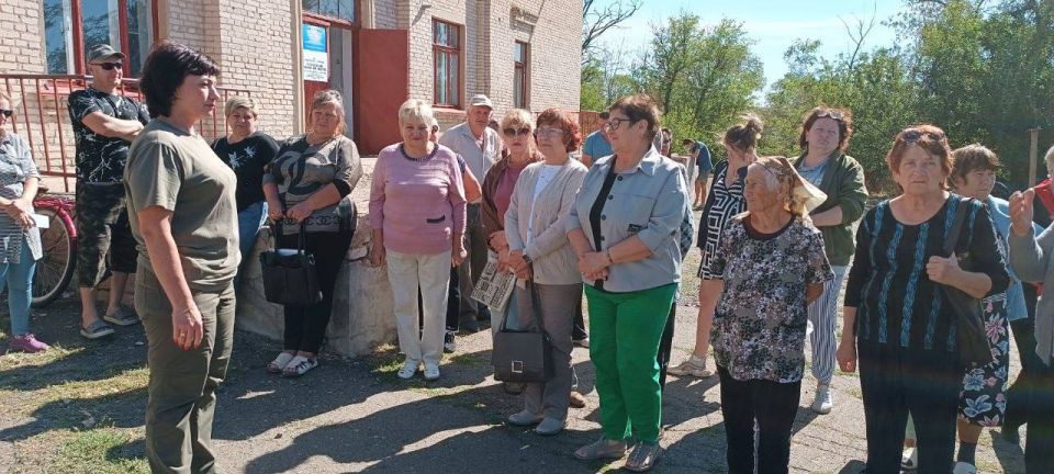 Наталья Великодная: Сегодня в формате выездной администрации провела встречу с жителями села Старая Ласпа Наталья Великодная: Сегодня в формате выездной администрации провела встречу с жителями села Старая Ласпа