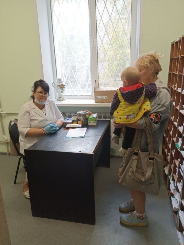 Мультидисциплинарная бригада детских специалистов в Мангушской ЦПМСП Мультидисциплинарная бригада детских специалистов в Мангушской ЦПМСП