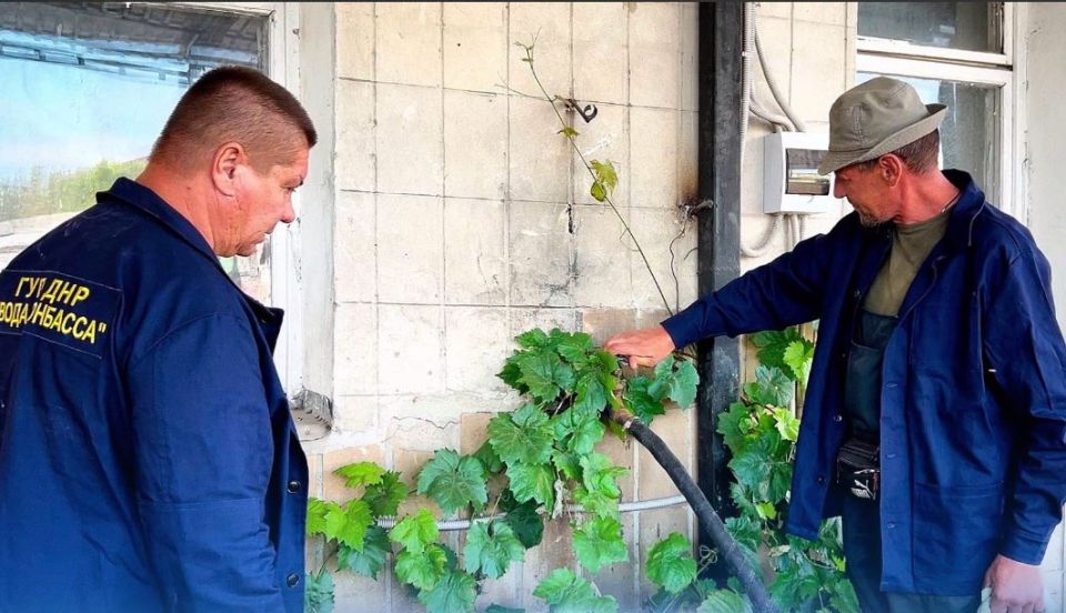 Денис Пушилин: Продолжаем строить несколько водоводов в Республике, чтобы подать дополнительный объем воды в коммунальные сети и уменьшить потери Денис Пушилин: Продолжаем строить несколько водоводов в Республике, чтобы подать дополнительный объем воды в коммунальные сети и уменьшить потери