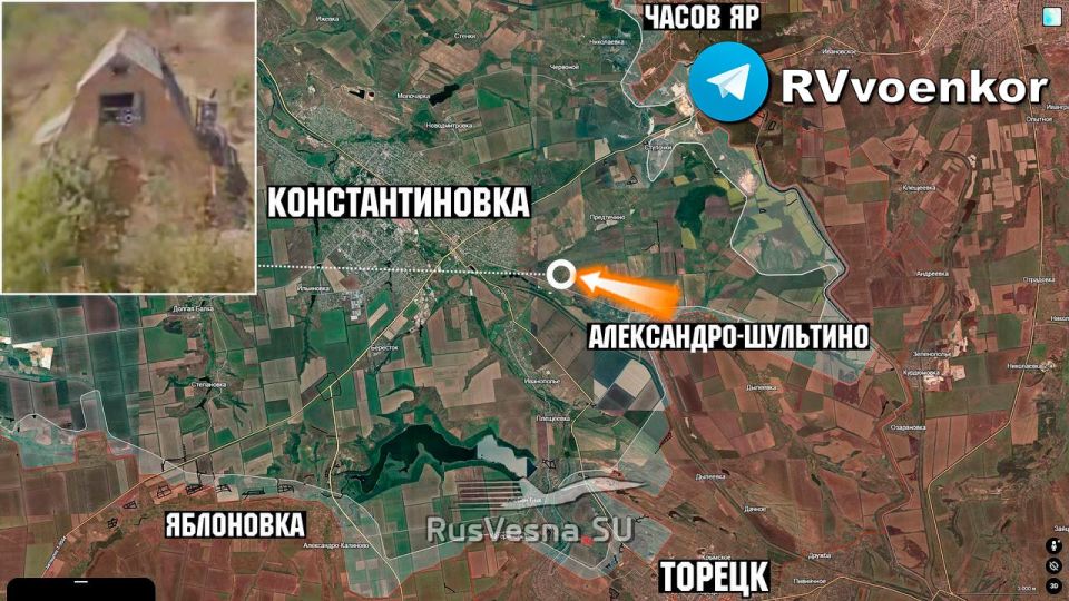 Армия России уже штурмует позиции врага на окраине Константиновки! Армия России уже штурмует позиции врага на окраине Константиновки!
