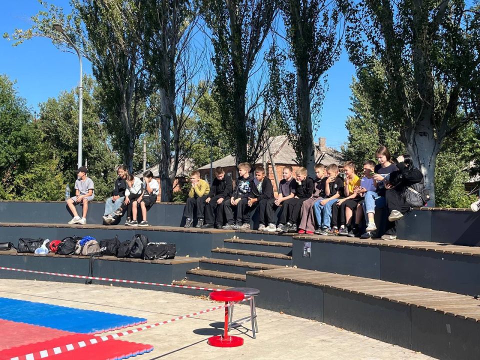 Виктория Жукова: Сегодня в сквере Нижегородский прошло спортивное мероприятие Виктория Жукова: Сегодня в сквере Нижегородский прошло спортивное мероприятие