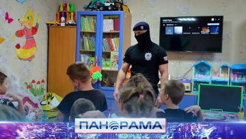 Детство под защитой: день с Росгвардией в детском центре Горловки