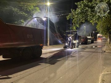 Продолжаем держать вас в курсе, как продвигаются работы по приведению в нормативное состояние улично-дорожной сети Донецка