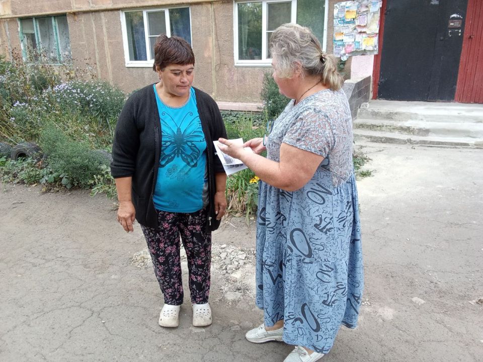 Сегодня, 16 сентября, заместитель руководителя Управы Центрально-Городского внутригородского района Лариса Онищенко и представитель Филиала «Макеевкатеплосеть» ГУП ДНР «ДОНБАССТЕПЛОЭНЕРГО» Жанна Анатольевна Ямпольская ... Сегодня, 16 сентября, заместитель руководителя Управы Центрально-Городского внутригородского района Лариса Онищенко и представитель Филиала «Макеевкатеплосеть» ГУП ДНР «ДОНБАССТЕПЛОЭНЕРГО» Жанна Анатольевна Ямпольская ...