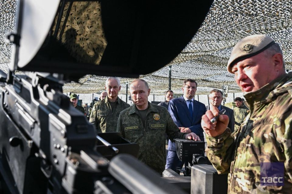 Олег Царёв: Владимир Путин сегодня принял участие в учениях «Запад-2025» на полигоне Мулино в Нижегородской области Олег Царёв: Владимир Путин сегодня принял участие в учениях «Запад-2025» на полигоне Мулино в Нижегородской области