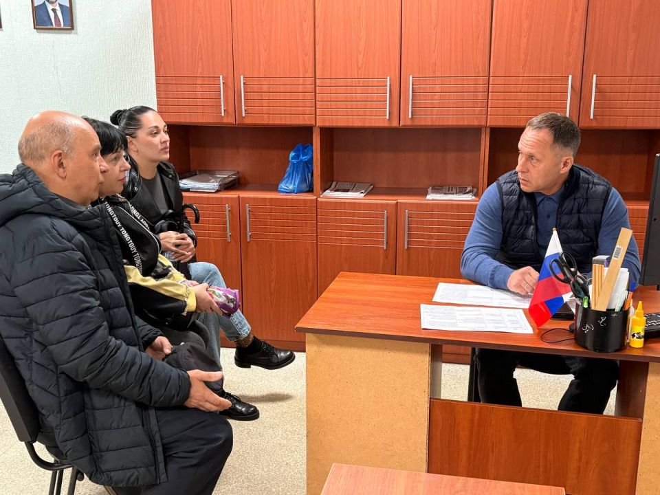 Александр Пеняев: Сегодня провел прием граждан Александр Пеняев: Сегодня провел прием граждан