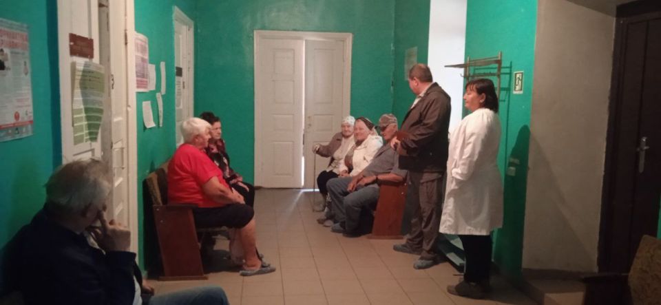 Председатель Общественного совета Новоазовского муниципального округа Николай Умрихин провел встречу с жителями села Приморское Председатель Общественного совета Новоазовского муниципального округа Николай Умрихин провел встречу с жителями села Приморское
