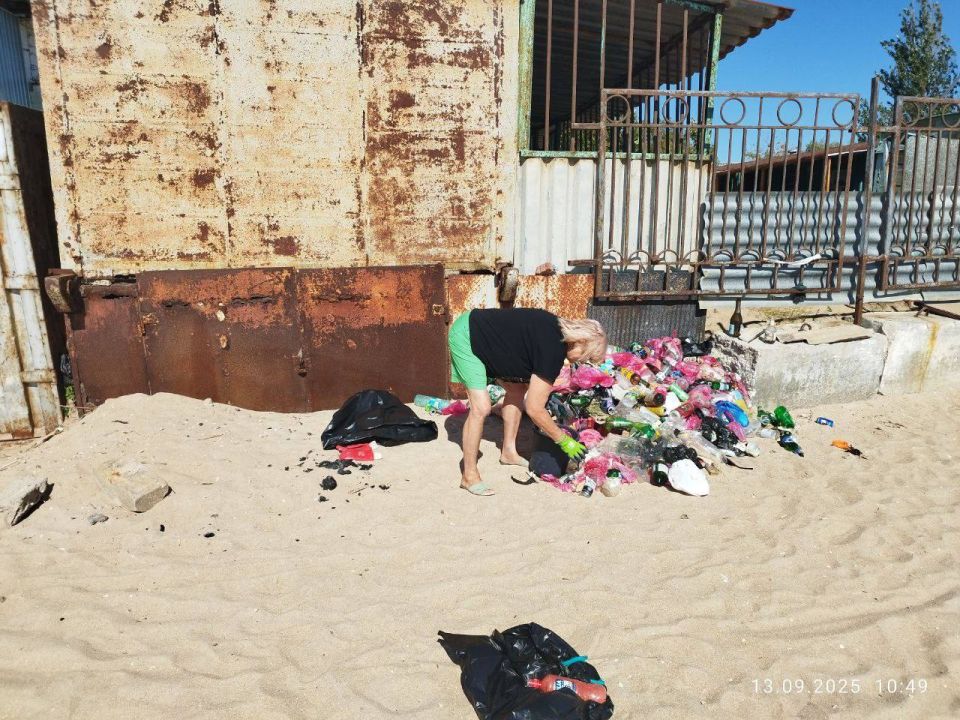 Владельцы пансионатов Мелекино поддержали акцию «Чистая страна» Владельцы пансионатов Мелекино поддержали акцию «Чистая страна»