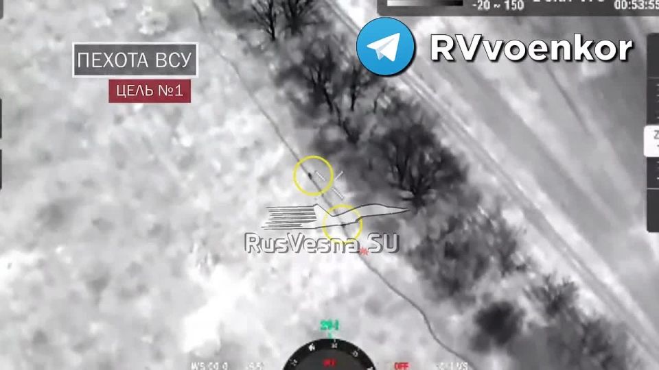 «Север V» охотится на пехоту ВСУ, срывая контратаки врага и поддерживая наступление наших войск от Часов Яра