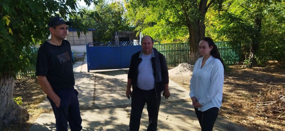 Проведена встреча с жителями Проведена встреча с жителями