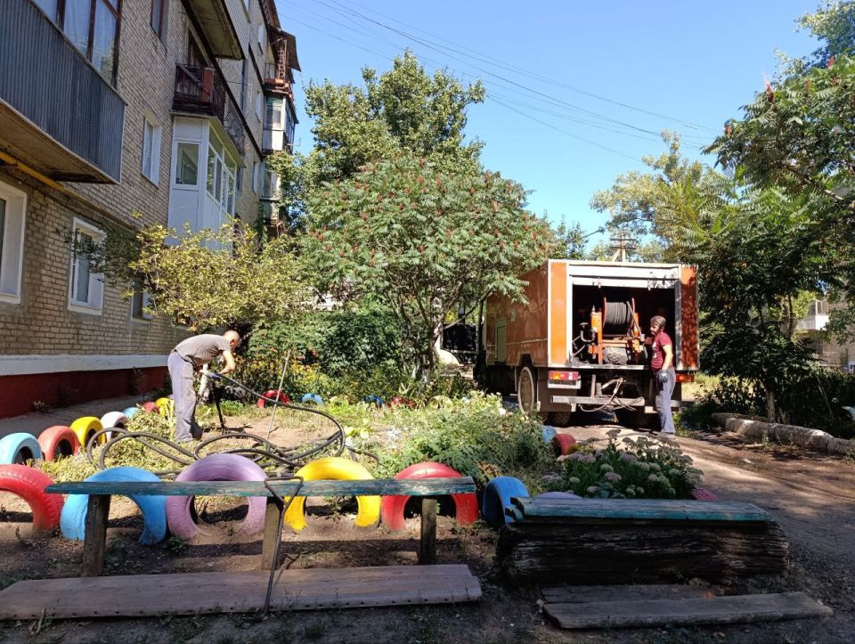 Восстановление коммунальной инфраструктуры Горловки идет активными темпами Восстановление коммунальной инфраструктуры Горловки идет активными темпами