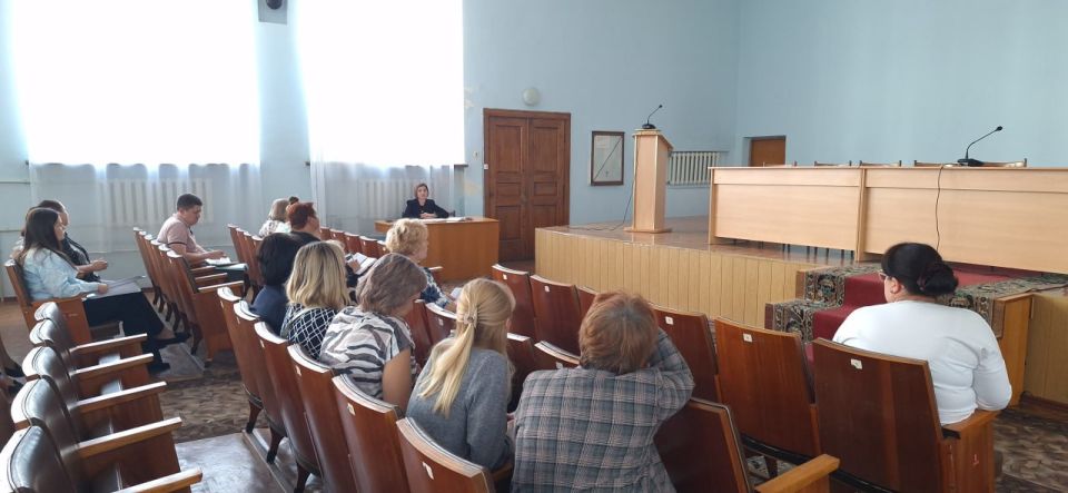 Совещание по ликвидации. Под председательством управляющего делами администрации Шахтерского округа Юлии Пономаренко состоялось совещание по ликвидации Совещание по ликвидации. Под председательством управляющего делами администрации Шахтерского округа Юлии Пономаренко состоялось совещание по ликвидации