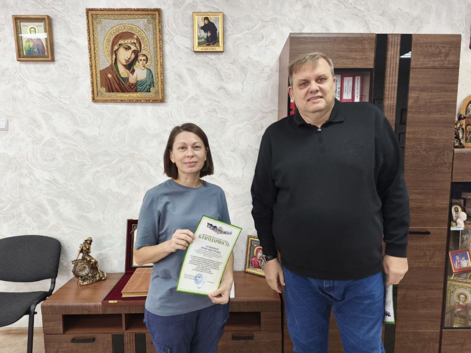 Иван Приходько: Горловчане выражают признательность кузбасским врачам-волонтерам за их бескорыстную работу и оказанную помощь Иван Приходько: Горловчане выражают признательность кузбасским врачам-волонтерам за их бескорыстную работу и оказанную помощь