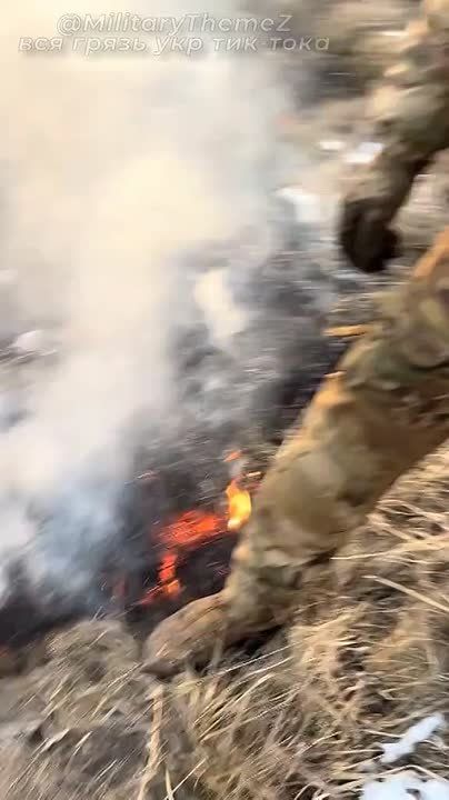 Уничтоженная САУ 2С1 Гвоздика ВСУ в Донецкой области