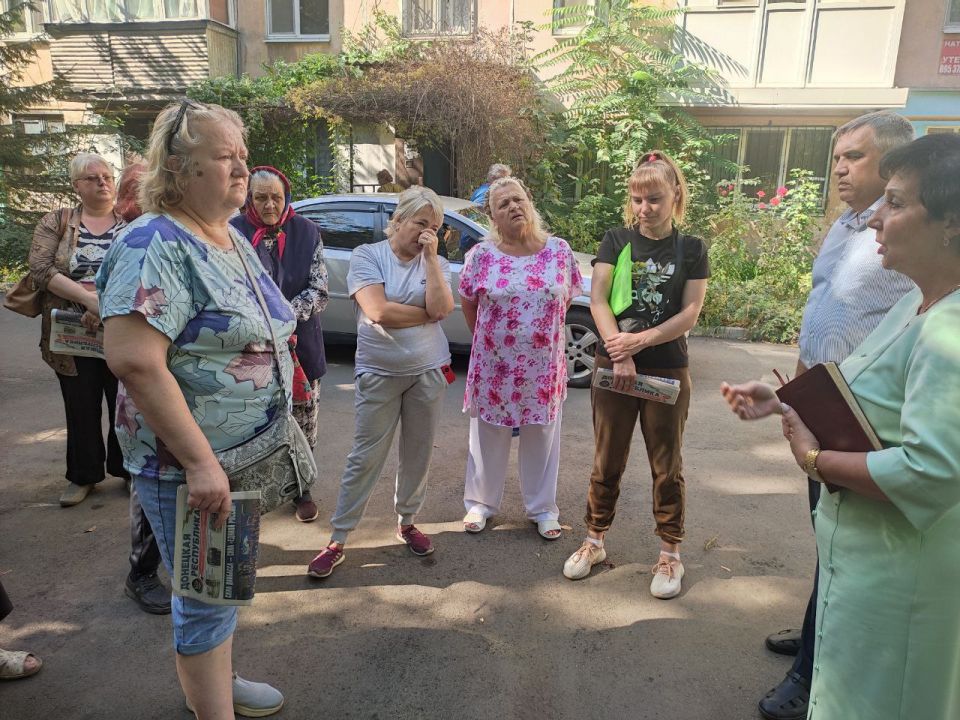 Валентина Харлашка: По поручению Главы ДНР Дениса Пушилина продолжаются встречи с населением на подведомственных территориях Валентина Харлашка: По поручению Главы ДНР Дениса Пушилина продолжаются встречи с населением на подведомственных территориях
