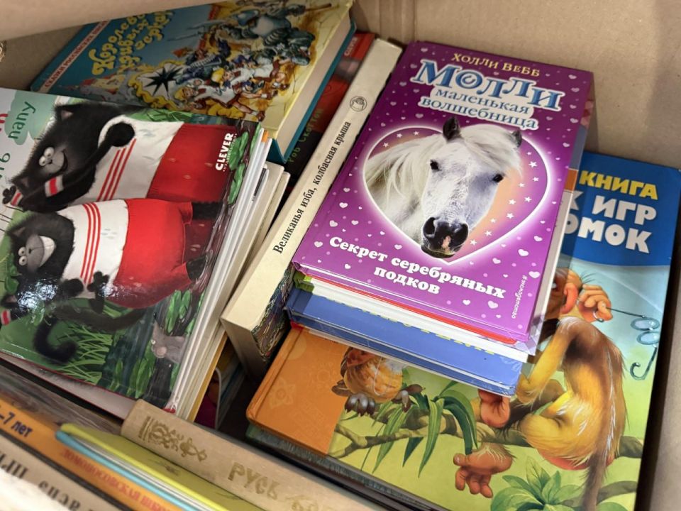 Депутаты «Единой России» из Петербурга собрали для мариупольских детей наборы книг Депутаты «Единой России» из Петербурга собрали для мариупольских детей наборы книг