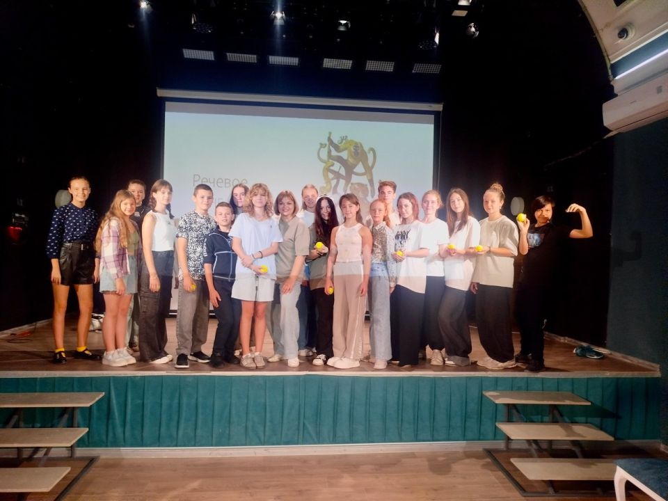 Мастер-классы по «Театральному искусству» для молодого поколения Донецка