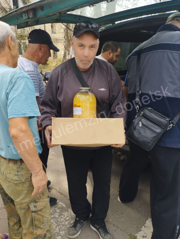Алексей Кулемзин: Продолжаем помогать населению освобождённой Красногоровки Алексей Кулемзин: Продолжаем помогать населению освобождённой Красногоровки