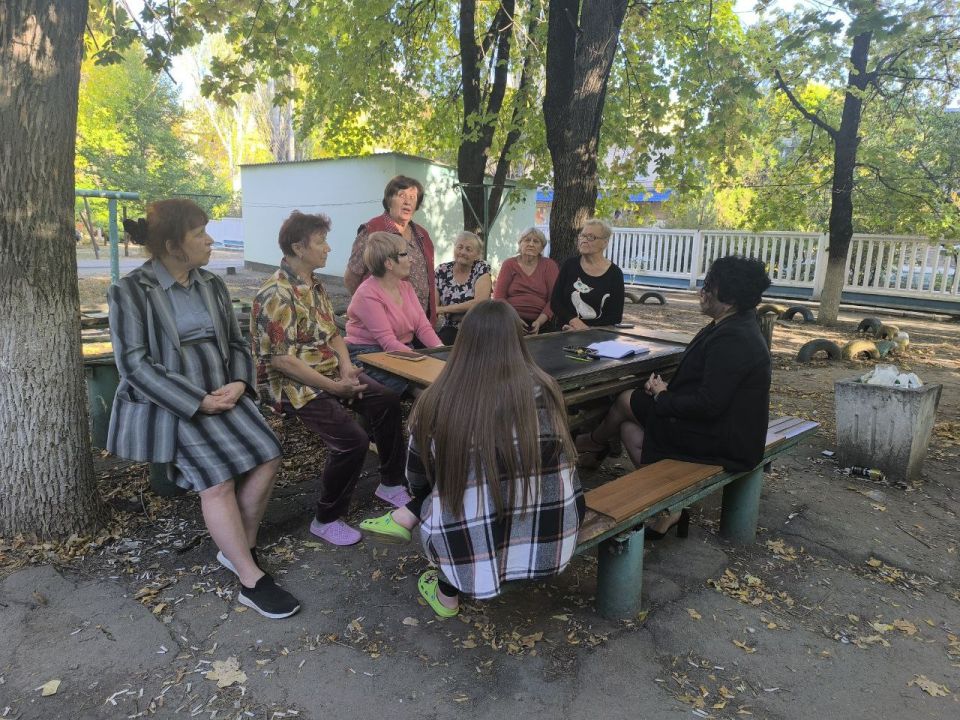Диалог: Встречи с жителями Докучаевска Диалог: Встречи с жителями Докучаевска