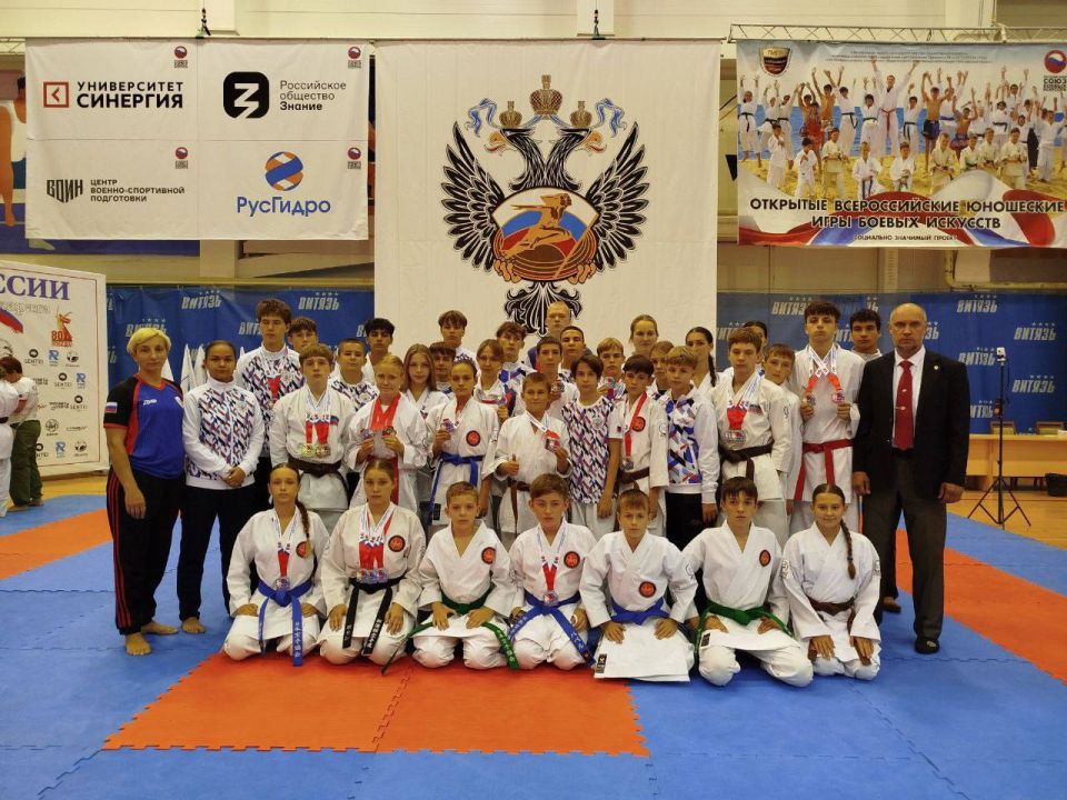 Юные спортсмены подарили Донбассу очередной повод для гордости — 132 медали завоевали наши ребята на Всероссийских юношеских играх боевых искусств в Анапе Юные спортсмены подарили Донбассу очередной повод для гордости — 132 медали завоевали наши ребята на Всероссийских юношеских играх боевых искусств в Анапе