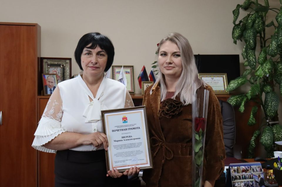 Сегодня, 26 сентября, в преддверии Дня воспитателя и всех дошкольных работников, Анна Макарова, Первый заместитель главы Сегодня, 26 сентября, в преддверии Дня воспитателя и всех дошкольных работников, Анна Макарова, Первый заместитель главы