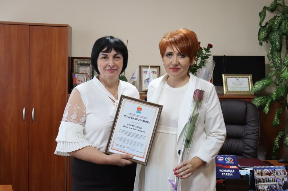 Сегодня, 26 сентября, в преддверии Дня воспитателя и всех дошкольных работников, Анна Макарова, Первый заместитель главы Сегодня, 26 сентября, в преддверии Дня воспитателя и всех дошкольных работников, Анна Макарова, Первый заместитель главы