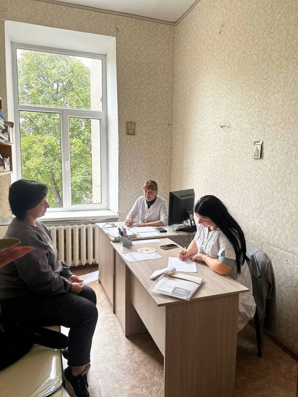 Консультативная бригада в больнице г. Кировское Консультативная бригада в больнице г. Кировское