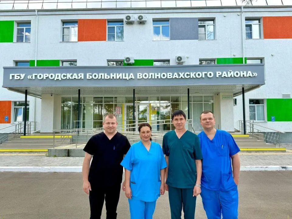В Волновахе ямальские медики оказали помощь пострадавшему от минно-взрывной травмы В Волновахе ямальские медики оказали помощь пострадавшему от минно-взрывной травмы