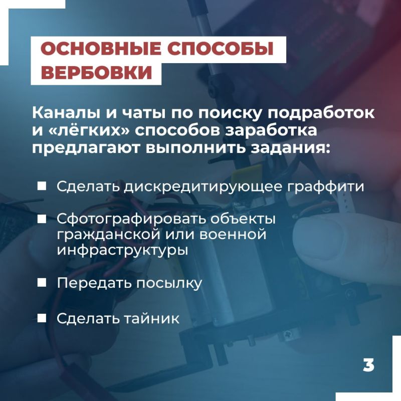 Методы украинских спецслужб по вовлечению россиян в диверсионно- террористическую деятельность Методы украинских спецслужб по вовлечению россиян в диверсионно- террористическую деятельность