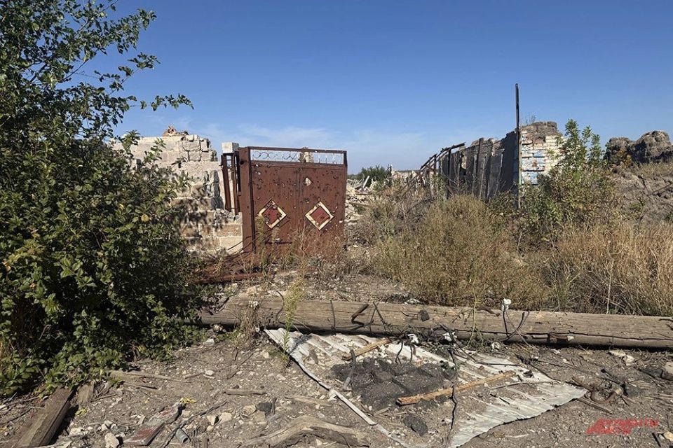 «Мэр» на руинах. Единственный житель разрушенной Марьинки готовится к зиме «Мэр» на руинах. Единственный житель разрушенной Марьинки готовится к зиме