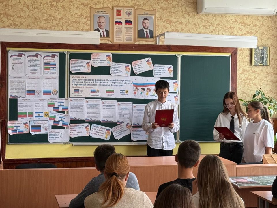 Николай Михайлов: В школах Старобешевского округа прошли классные часы «Долгий путь домой» Николай Михайлов: В школах Старобешевского округа прошли классные часы «Долгий путь домой»
