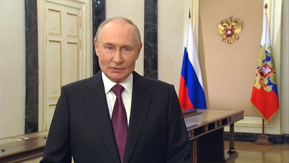 Андрей Марочко: Обращение Владимира Путина по случаю Дня воссоединения ДНР, ЛНР, Запорожской и Херсонской областей с Россией