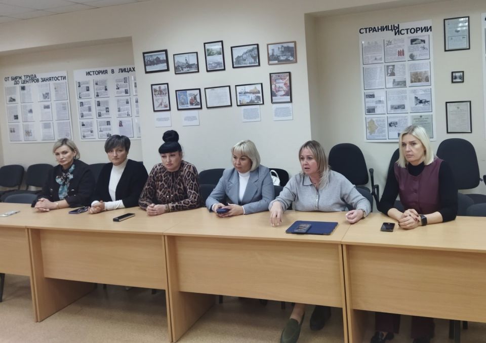 Представители Липецкой области с рабочим визитом посетили Службу занятости населения ДНР Представители Липецкой области с рабочим визитом посетили Службу занятости населения ДНР