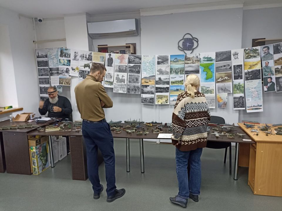 Открытие выставки стендовых моделей «Война в Корее (1950-1953 гг.)» Открытие выставки стендовых моделей «Война в Корее (1950-1953 гг.)»