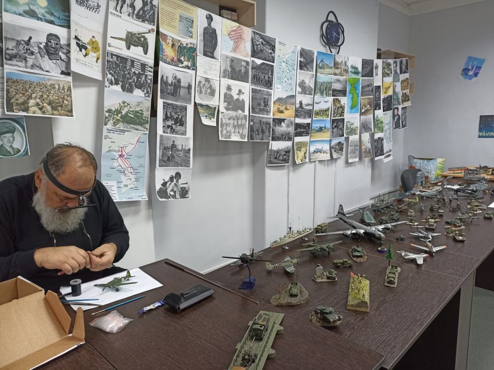 Открытие выставки стендовых моделей «Война в Корее (1950-1953 гг.)»