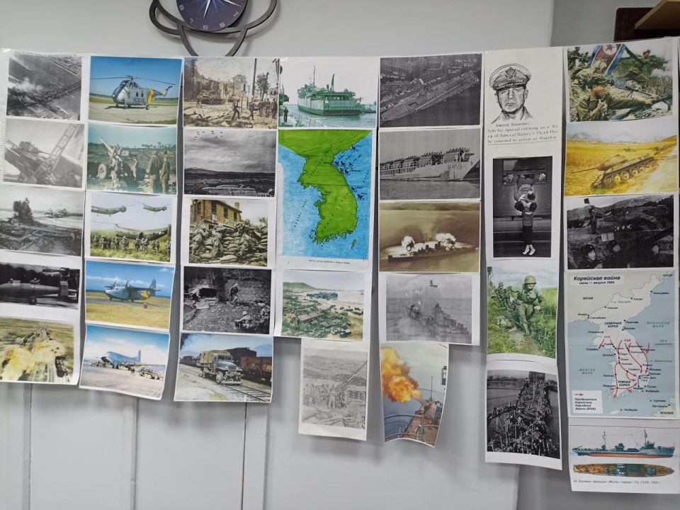 Открытие выставки стендовых моделей «Война в Корее (1950-1953 гг.)» Открытие выставки стендовых моделей «Война в Корее (1950-1953 гг.)»