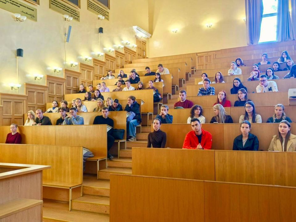 26 сентября в ДонГМУ Минздрава России состоялась лекция для студентов 6 курса, посвященная вопросам противодействия терроризму и экстремизму 26 сентября в ДонГМУ Минздрава России состоялась лекция для студентов 6 курса, посвященная вопросам противодействия терроризму и экстремизму