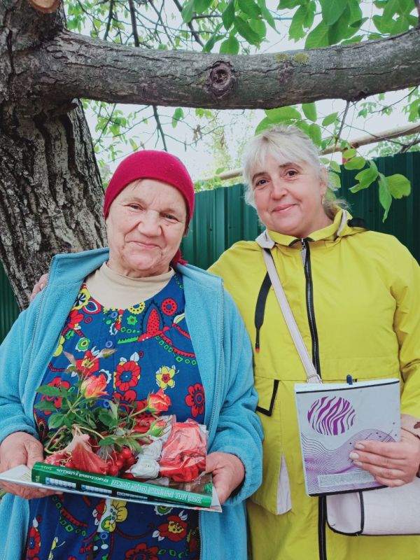 Визит внимания и заботы! Рады были проведать наших мудрых подруг! Визит внимания и заботы! Рады были проведать наших мудрых подруг!