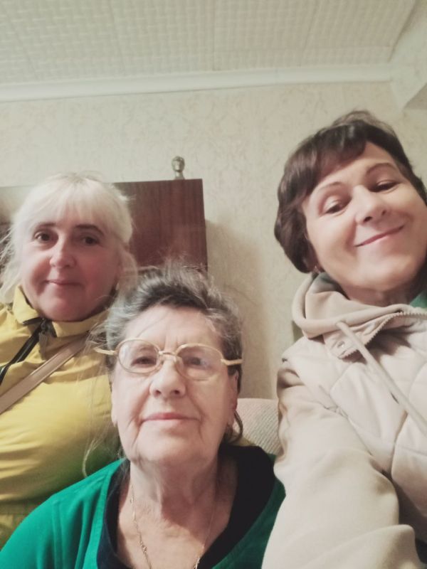 Визит внимания и заботы! Рады были проведать наших мудрых подруг! Визит внимания и заботы! Рады были проведать наших мудрых подруг!