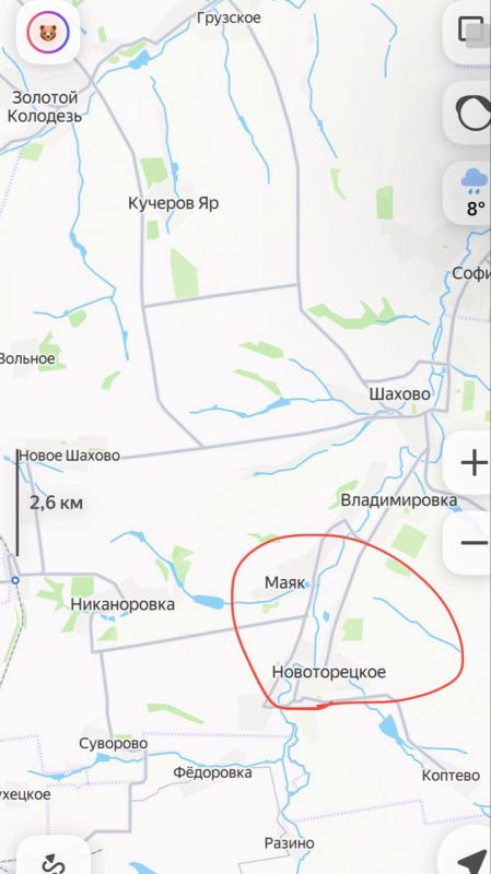 Поступают оперативные данные, что сёла севернее Димитрова (Мирнограда) включая Бойковку, Панковку, Маяк и Новоторецкое находятся под нашим полным контролем, сообщает военкор Тимофей Ермаков: Поступают оперативные данные, что сёла севернее Димитрова (Мирнограда) включая Бойковку, Панковку, Маяк и Новоторецкое находятся под нашим полным контролем, сообщает военкор Тимофей Ермаков: