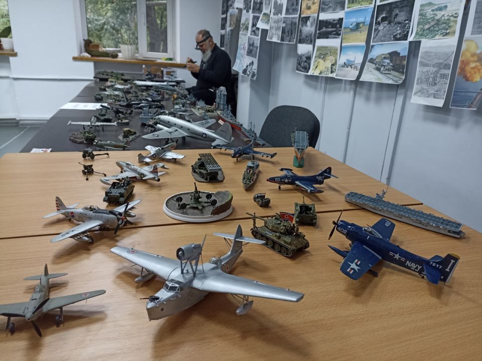 Открытие выставки стендовых моделей «Война в Корее (1950-1953 гг.)» Открытие выставки стендовых моделей «Война в Корее (1950-1953 гг.)»