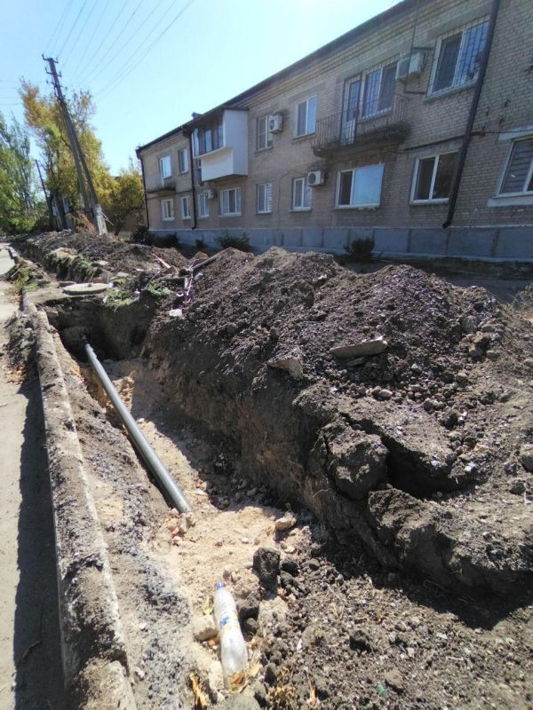 Николай Михайлов: Бурятия завершает ремонт водопровода в Старобешево Николай Михайлов: Бурятия завершает ремонт водопровода в Старобешево
