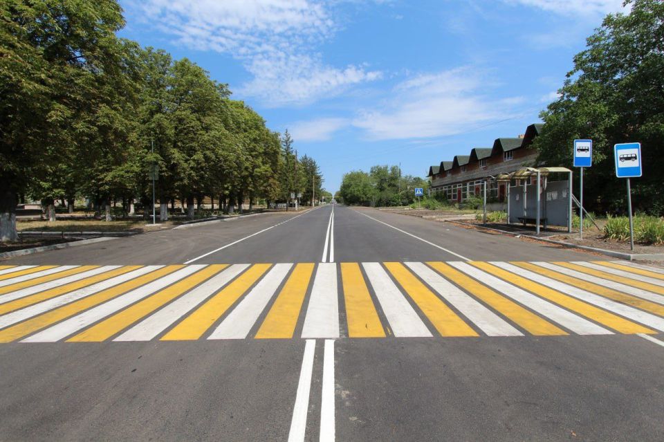 В ДНР полностью завершены работы по замене слоев износа на 65,5 км региональных дорог - Росавтодор В ДНР полностью завершены работы по замене слоев износа на 65,5 км региональных дорог - Росавтодор