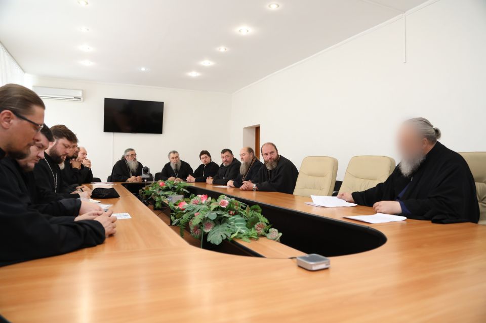 В ГУФСИН России по ДНР состоялась встреча руководства со священнослужителями В ГУФСИН России по ДНР состоялась встреча руководства со священнослужителями