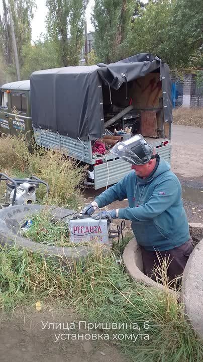 Аварийная бригада из Ленобласти продолжает дежурство в Енакиево