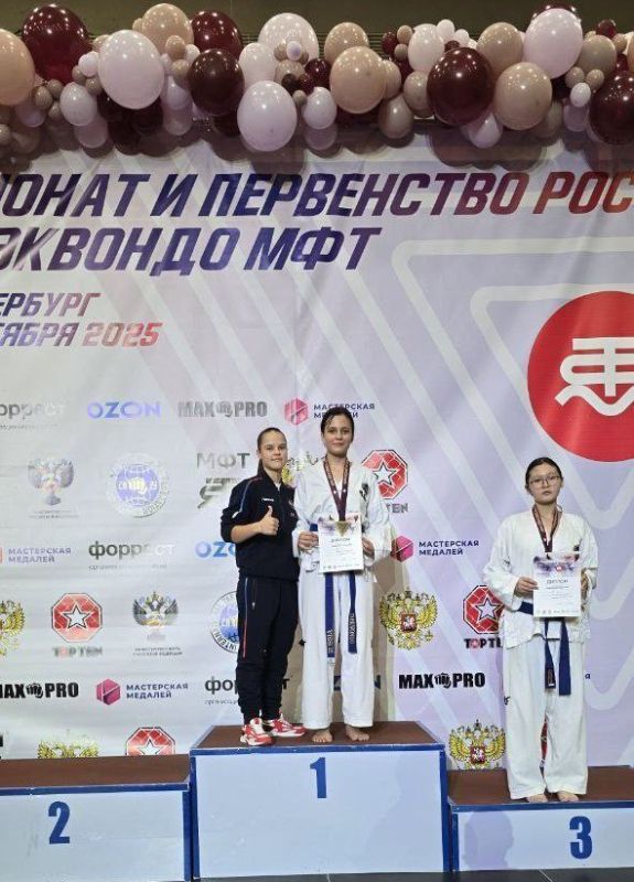 Александр Подгорный: Спортсмены из Макеевки внесли свой вклад в победу на чемпионате России по тхэквондо МФТ, который прошёл в Санкт-Петербурге Александр Подгорный: Спортсмены из Макеевки внесли свой вклад в победу на чемпионате России по тхэквондо МФТ, который прошёл в Санкт-Петербурге