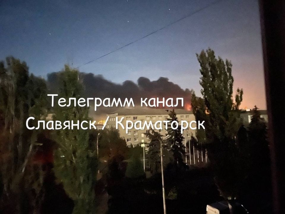 Юрий Котенок: В Краматорске мощный взрыв с последующем отключением света в большей части Славянско-Краматорской агломерации