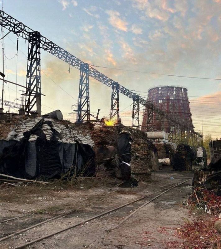 Юрий Котенок: Бандеровские паблики пишут, что после вчерашнего удара Краматорская ТЭЦ фактически перестала существовать как объект энергетической инфраструктуры