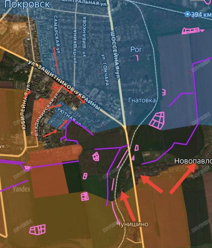 Юрий Котенок: Покровское (Красноармейское) направление