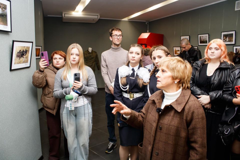 В Донецком республиканском краеведческом музее открылась выставка фоторабот «Дмитрий Смольников: неслучайные штрихи»